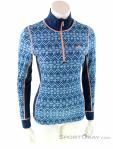 Kari Traa Lune Half Zip Womens Functional Shirt, Kari Traa, Blue, , Female, 0281-10056, 5637723734, 7048652426819, N2-02.jpg