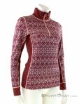 Kari Traa Lune Half Zip Womens Functional Shirt, Kari Traa, Red, , Female, 0281-10056, 5637723739, 7048652426888, N1-01.jpg