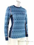 Kari Traa Lune LS Womens Functional Shirt, , Bleu, , Femmes, 0281-10057, 5637723752, , N1-01.jpg