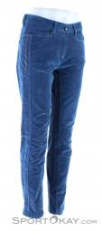 Chillaz Lisa Cord Womens Climbing Pants, Chillaz, Blue, , Female, 0004-10387, 5637725850, 9120092978399, N1-01.jpg