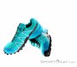Salomon Speedcross 4 GTX Womens Trail Running Shoes Gore-Tex, , Bleu, , Femmes, 0018-11047, 5637728236, , N2-07.jpg