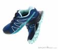 Salomon Speedcross 4 Womens Trail Running Shoes, Salomon, Azul, , Mujer, 0018-11048, 5637728277, 0, N3-08.jpg