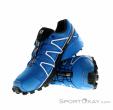 Salomon Speedcross 4 GTX Mens Trail Running Shoes Gore-Tex, , Blue, , Male, 0018-11055, 5637728590, , N1-06.jpg