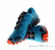 Salomon Speedcross 4 Mens Trail Running Shoes, , Bleu, , Hommes, 0018-11056, 5637728628, , N1-06.jpg