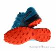 Salomon Speedcross 4 Mens Trail Running Shoes, , Bleu, , Hommes, 0018-11056, 5637728628, , N1-11.jpg
