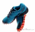 Salomon Speedcross 4 Mens Trail Running Shoes, , Bleu, , Hommes, 0018-11056, 5637728628, , N3-08.jpg