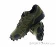 Salomon Speedcross 4 Mens Trail Running Shoes, Salomon, Olive-Dark Green, , Male, 0018-11056, 5637728653, 889645924960, N2-07.jpg