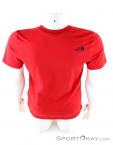 The North Face Easy Mens T-Shirt, The North Face, Red, , Male, 0205-10282, 5637729097, 192824495640, N3-13.jpg