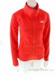 The North Face Quest Grid Womens Sweater, The North Face, Rouge, , Femmes, 0205-10291, 5637729231, 192828426961, N2-02.jpg