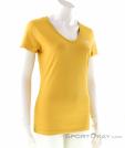 The North Face S/S Simple Dom Womens T-Shirt, , Yellow, , Female, 0205-10194, 5637729451, , N1-01.jpg