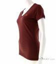 The North Face S/S Simple Dom Womens T-Shirt, The North Face, Rouge, , Femmes, 0205-10194, 5637729455, 192824439828, N1-06.jpg