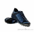 Salewa Wildfire Mens Approach Shoes, Salewa, Blue, , Male, 0032-10680, 5637729484, 4053865863170, N1-01.jpg