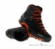 Salewa MTN Trainer Mid GTX Mens Hiking Boots Gore-Tex, Salewa, Black, , Male, 0032-10735, 5637729495, 0, N1-01.jpg