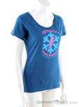 Dynafit Graphic CO W S/S Womens T-Shirt, Dynafit, Bleu, , Femmes, 0015-10778, 5637730503, 4053866022026, N1-01.jpg
