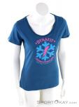 Dynafit Graphic CO W S/S Womens T-Shirt, Dynafit, Bleu, , Femmes, 0015-10778, 5637730503, 4053866022026, N2-02.jpg