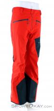 Millet White GTX Mens Ski Pants Gore-Tex, , Red, , Male, 0316-10045, 5637732909, , N1-01.jpg