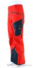 Millet White GTX Mens Ski Pants Gore-Tex, Millet, Red, , Male, 0316-10045, 5637732909, 3515729698058, N1-06.jpg