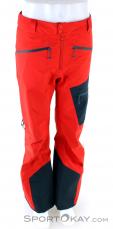 Millet White GTX Mens Ski Pants Gore-Tex, Millet, Red, , Male, 0316-10045, 5637732909, 3515729698058, N2-02.jpg