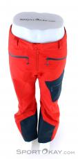Millet White GTX Mens Ski Pants Gore-Tex, , Red, , Male, 0316-10045, 5637732909, , N3-03.jpg