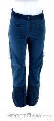 Millet Touring Shield PT Womens Ski Touring Pants, , Blue, , Female, 0316-10055, 5637733169, , N2-02.jpg