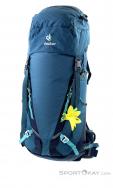 Deuter SL Guide 30+6l Womens Backpack, , Blue, , Female, 0078-10395, 5637734992, , N2-02.jpg