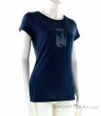 Super Natural Print Tee Womens T-Shirt, , Blue, , Female, 0208-10096, 5637737187, , N1-01.jpg