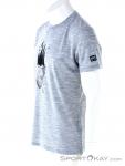 Super Natural Graphic Tee Floating Island Herren T-Shirt, Super Natural, Grau, , Herren, 0208-10105, 5637737334, 6941454841129, N1-06.jpg