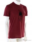 Super Natural Graphic Tee Floating Island Mens T-Shirt, , Red, , Male, 0208-10105, 5637737343, , N1-01.jpg
