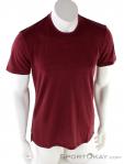 Super Natural Graphic Tee Mountain Backdrop Mens T-Shirt, , Rouge, , Hommes, 0208-10108, 5637737436, , N2-02.jpg