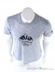 Super Natural Graphic Tee Mountain Print Mens T-Shirt, , Gray, , Male, 0208-10110, 5637737498, , N3-03.jpg