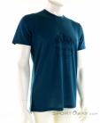 Super Natural Graphic Tee Mountain Print Mens T-Shirt, , Turquoise, , Male, 0208-10110, 5637737507, , N1-01.jpg