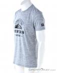 Super Natural Graphic Tee Mountain Lovers Mens T-Shirt, Super Natural, Gray, , Male, 0208-10113, 5637737555, 6941454891841, N1-06.jpg