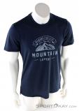 Super Natural Graphic Tee Mountain Lovers Herren T-Shirt, Super Natural, Blau, , Herren, 0208-10113, 5637737558, 6941454891988, N2-02.jpg
