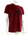 Super Natural Graphic Tee Mountain Lovers Mens T-Shirt, Super Natural, Rouge, , Hommes, 0208-10113, 5637737564, 6941454890684, N1-01.jpg