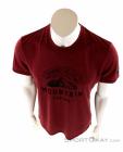 Super Natural Graphic Tee Mountain Lovers Mens T-Shirt, Super Natural, Red, , Male, 0208-10113, 5637737564, 6941454890684, N3-03.jpg