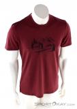 Super Natural Graphic Tee Idyll Mens T-Shirt, Super Natural, Red, , Male, 0208-10114, 5637737835, 6941454890738, N2-02.jpg