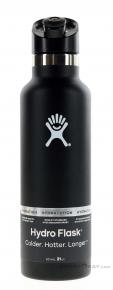 Hydro Flask 21oz Std Mouth 0,621l + Sport Cap Thermosflasche, Hydro Flask, Schwarz, , , 0311-10033, 5637737972, 810497024164, N1-01.jpg