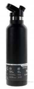Hydro Flask 21oz Std Mouth 0,621l + Sport Cap Thermos Bottle, Hydro Flask, Black, , , 0311-10033, 5637737972, 810497024164, N1-16.jpg