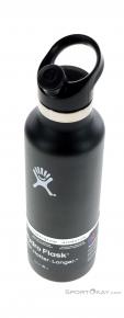Hydro Flask 21oz Std Mouth 0,621l + Sport Cap Thermos Bottle, Hydro Flask, Black, , , 0311-10033, 5637737972, 810497024164, N3-03.jpg