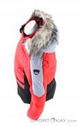Icepeak Electra Womens Ski Jacket, Icepeak, Red, , Female, 0041-10377, 5637738310, 6438453346699, N3-08.jpg