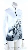Icepeak Finley HZ Womens Sweater, Icepeak, Blanc, , Femmes, 0041-10384, 5637738523, 6438453152900, N1-01.jpg