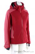 Salomon Brilliant Jacket Damen Skijacke, , Pink-Rosa, , Damen, 0018-11078, 5637738705, , N1-01.jpg
