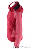 Salomon Brilliant Jacket Womens Ski Jacket, , Pink, , Female, 0018-11078, 5637738705, , N2-07.jpg