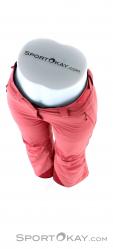 Salomon Icemania Pant Womens Ski Pants, Salomon, Pink, , Female, 0018-11081, 5637738720, 193128143169, N4-04.jpg