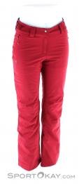 Salomon Icemania Pant Womens Ski Pants, Salomon, Red, , Female, 0018-11081, 5637738730, 193128052058, N2-02.jpg