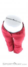 Salomon Icemania Pant Womens Ski Pants, Salomon, Červená, , Ženy, 0018-11081, 5637738730, 193128052058, N4-04.jpg