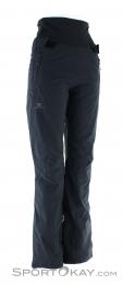 Salomon Icefancy Pant Womens Ski Pants Short Cut, Salomon, Black, , Female, 0018-11083, 5637738736, 193128057176, N1-01.jpg