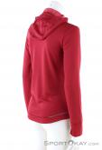 Salomon Agile LS Hoodie Womens Sweater, Salomon, Červená, , Ženy, 0018-11102, 5637739466, 193128044886, N1-16.jpg