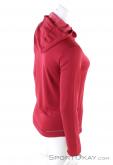 Salomon Agile LS Hoodie Womens Sweater, , Red, , Female, 0018-11102, 5637739466, , N2-17.jpg
