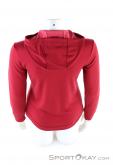 Salomon Agile LS Hoodie Womens Sweater, , Red, , Female, 0018-11102, 5637739466, , N3-13.jpg